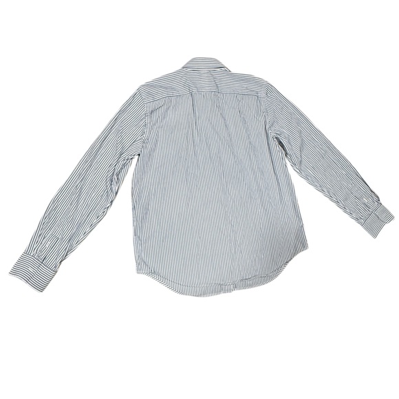 Lauren Ralph Lauren Women’s Long Sleeve Button Up Embroidered Logo Crest MEDIUM - Picture 3 of 8